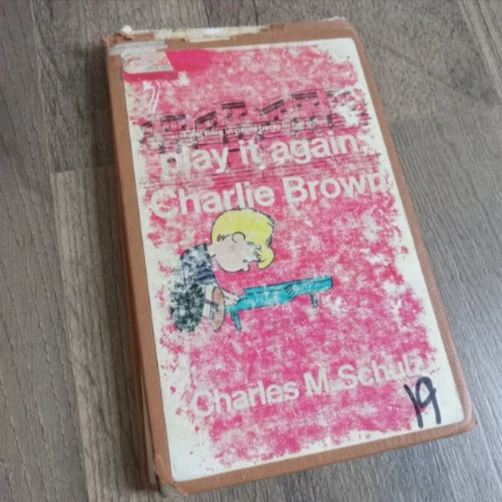 VERY WORN Charlie Brown Book